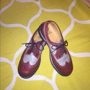 Dr Marten wing tip shoes